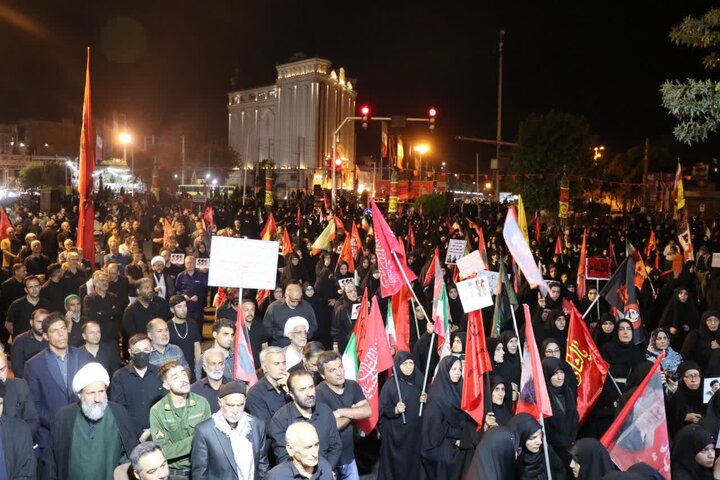 تصاویر/ اجتماع منتقمین امام شهید در قرچک