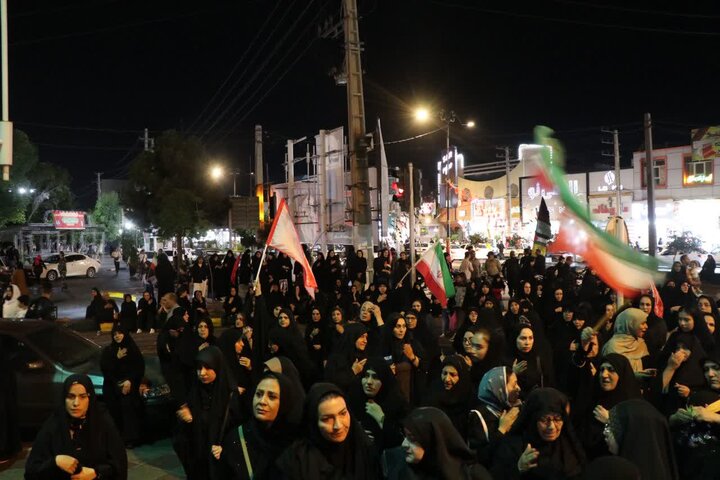 تصاویر/ اجتماع منتقمین امام شهید در قرچک