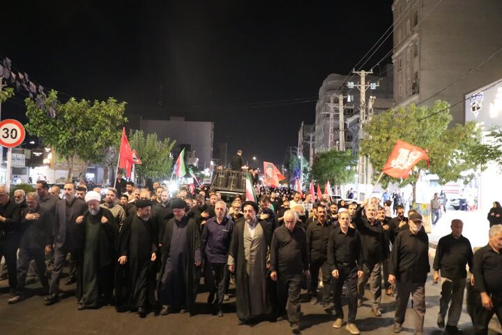 تصاویر/ اجتماع منتقمین امام شهید در قرچک