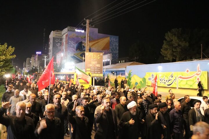 تصاویر/ اجتماع منتقمین امام شهید در قرچک