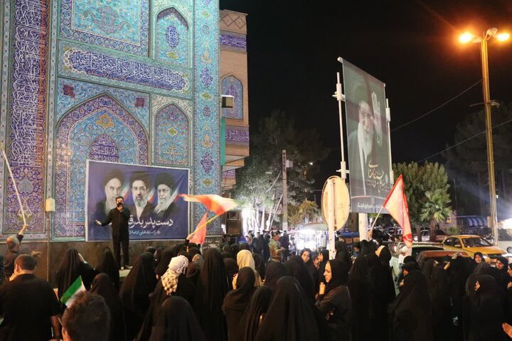 تصاویر/ اجتماع منتقمین امام شهید در قرچک