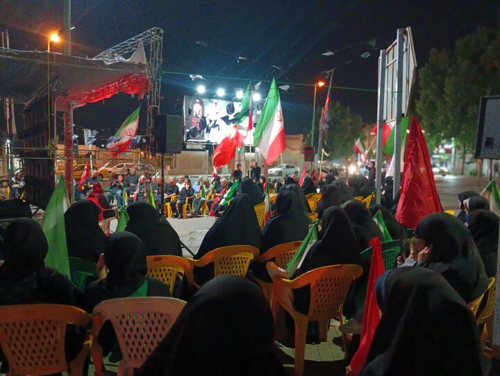 تصاویر / مراسم گرامیداشت قائدشهید امت وبیعت با مقام معظم رهبری در آستان مقدس زبیده خاتون (س)