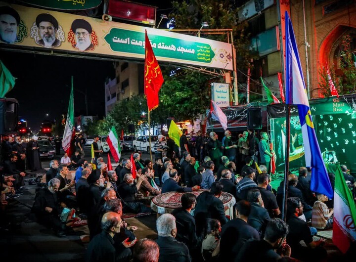 تصاویر/ مراسم گرامیداشت آقای شهید ایران در مسجد سالار شهیدان تبریز