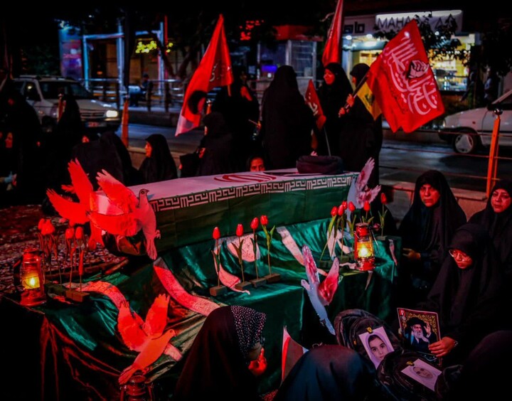 تصاویر/ مراسم گرامیداشت آقای شهید ایران در مسجد سالار شهیدان تبریز