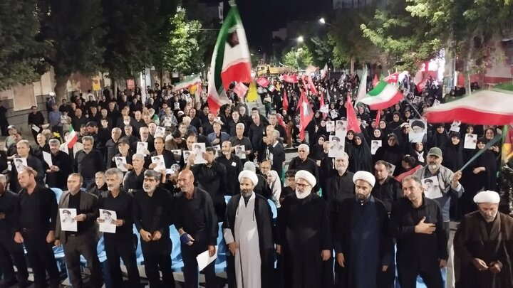 تصاویر/ موج 132 از تجمعات مردمی در میاندوآب