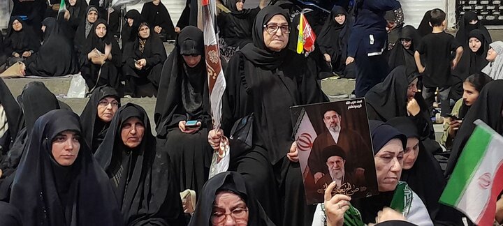 تصاویر/ تجمع مردمی در فریدونکنار در ایستگاه صد و سی و دوم