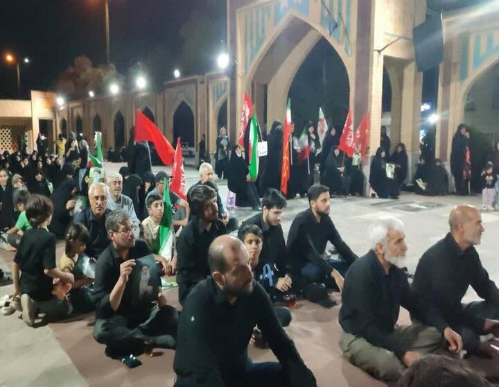 تصاویر/ برگزاری تجمع مردمی در صالح‌آباد و تجدید عهد با رهبر انقلاب
