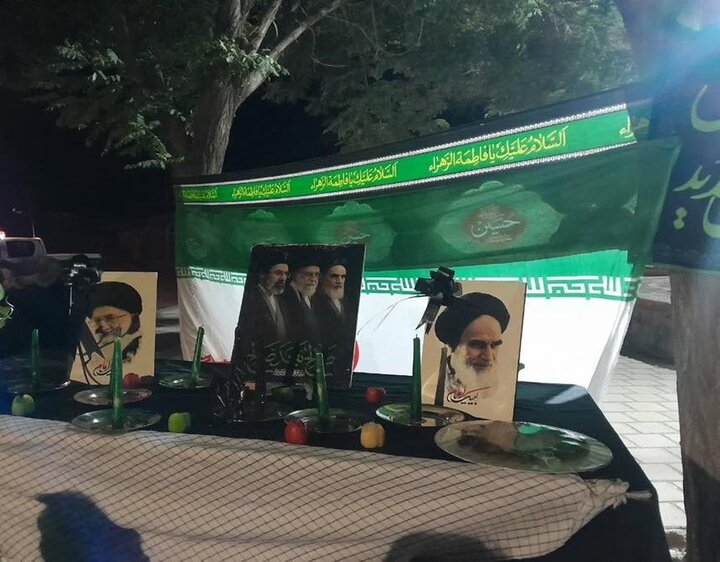 تصاویر/ برگزاری مراسم یاد بود رهبر شهید انقلاب در روستای همه کسی بهار
