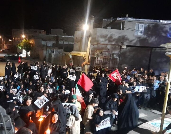 تصاویر/ برگزاری مراسم یاد بود رهبر شهید انقلاب در روستای همه کسی بهار