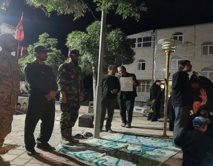 تصاویر/ برگزاری مراسم یاد بود رهبر شهید انقلاب در روستای همه کسی بهار