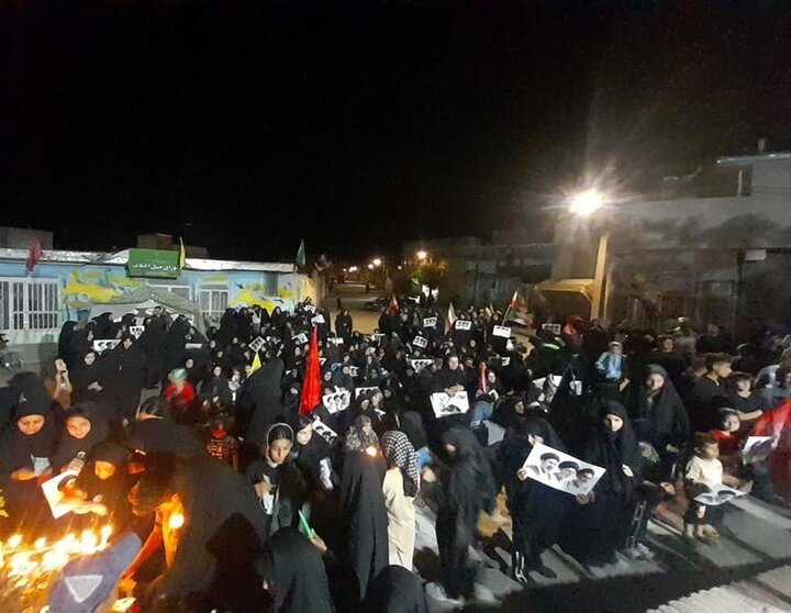 تصاویر/ برگزاری مراسم یاد بود رهبر شهید انقلاب در روستای همه کسی بهار