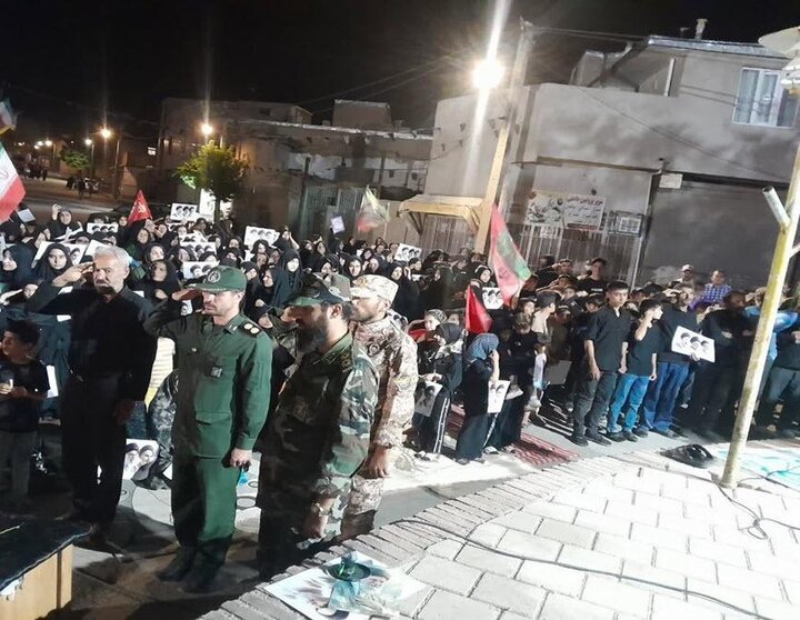 تصاویر/ برگزاری مراسم یاد بود رهبر شهید انقلاب در روستای همه کسی بهار