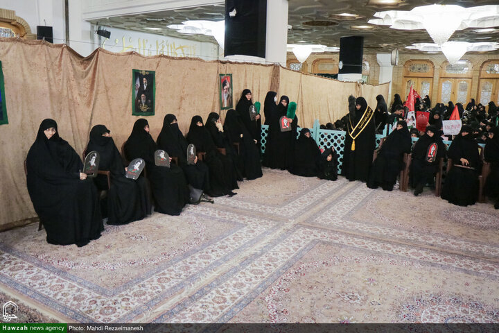 Photos/Hommage au Guide martyr : Les hautes autorités de l’État réunies au Sanctuaire de Fatima Ma’soumeh