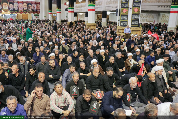 Photos/Hommage au Guide martyr : Les hautes autorités de l’État réunies au Sanctuaire de Fatima Ma’soumeh