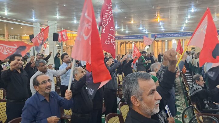 تصاویر/ عزاداری امام شهید در مصلی جمعه بوشهر