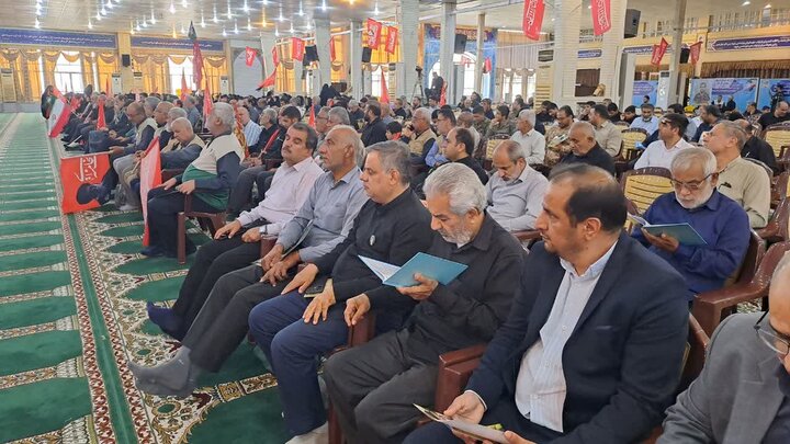 تصاویر/ عزاداری امام شهید در مصلی جمعه بوشهر