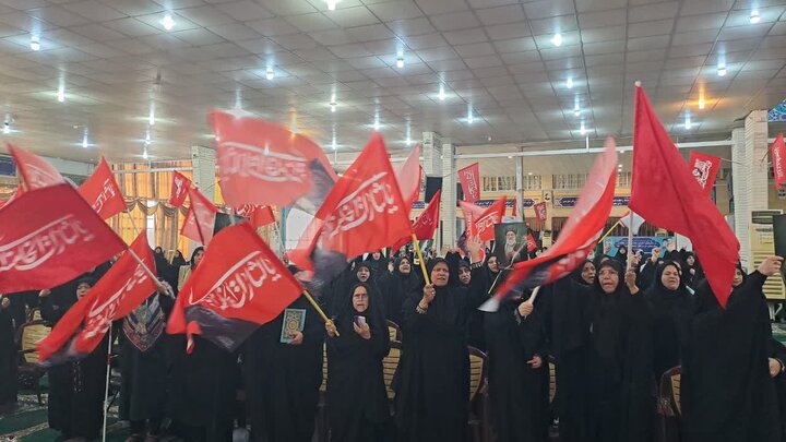 تصاویر/ عزاداری امام شهید در مصلی جمعه بوشهر