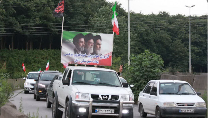 تصاویر/ ادامه برپایی کاروان خودرویی در شهرستان آمل