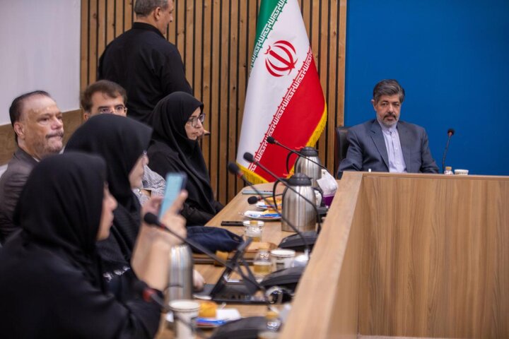 تصاویر/ نشست خبری جایزه جهانی شعر امام شهید