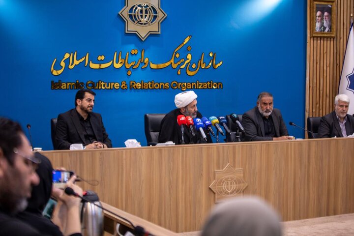 تصاویر/ نشست خبری جایزه جهانی شعر امام شهید