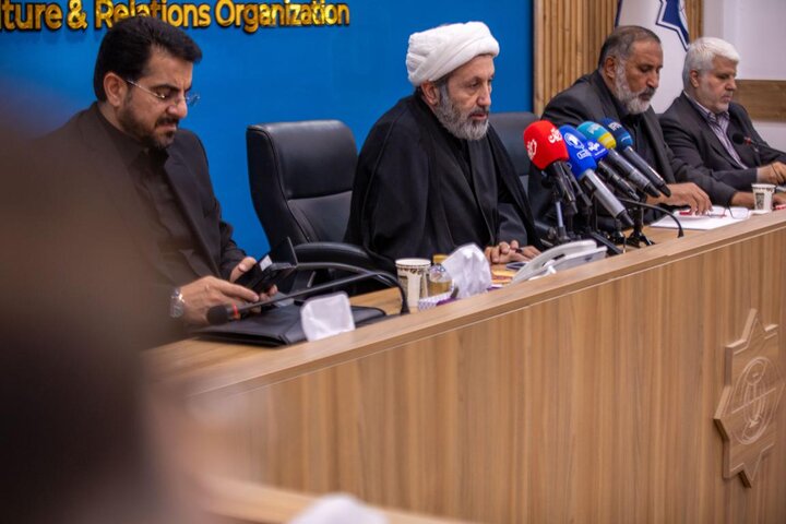 تصاویر/ نشست خبری جایزه جهانی شعر امام شهید