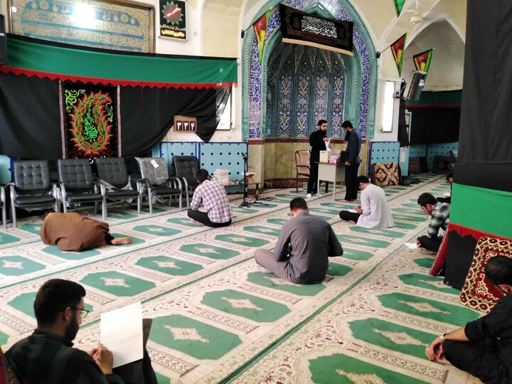 تصاویر/ امتحانات نیم‌سال دوم سال تحصیلی جاری طلاب مدرسه علمیه آیت‌الله مدنی کاشانی(ره)