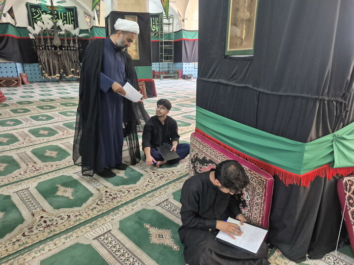 تصاویر/ امتحانات نیم‌سال دوم سال تحصیلی جاری طلاب مدرسه علمیه آیت‌الله مدنی کاشانی(ره)