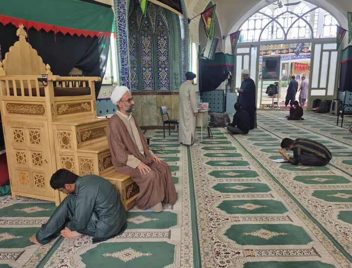 تصاویر/ امتحانات نیم‌سال دوم سال تحصیلی جاری طلاب مدرسه علمیه آیت‌الله مدنی کاشانی(ره)