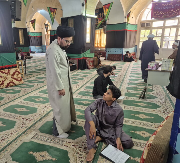 تصاویر/ امتحانات نیم‌سال دوم سال تحصیلی جاری طلاب مدرسه علمیه آیت‌الله مدنی کاشانی(ره)
