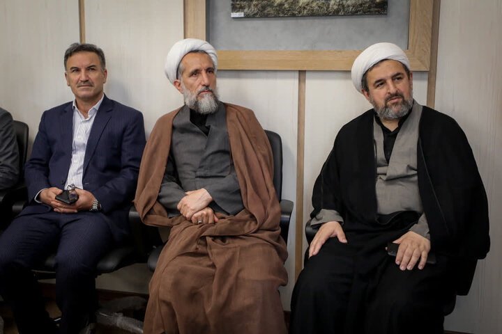 تصاویر /بازدید امام جمعه قزوین از شرکت آب و فاضلاب استان قزوین