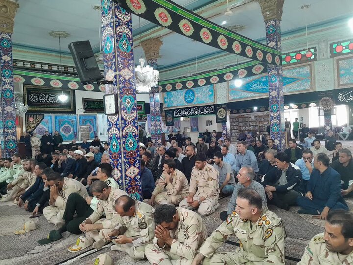 تصاویر/ مراسم بزرگداشت رهبر شهید انقلاب در پارس آباد
