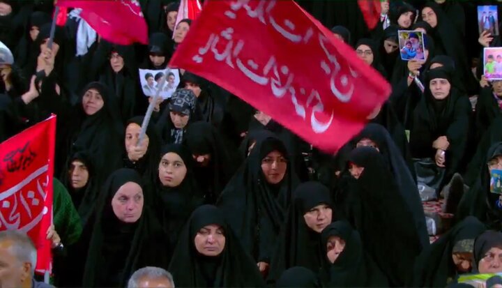 تصاویر/ مراسم بزرگداشت رهبرشهید در حرم مطهر رضوی