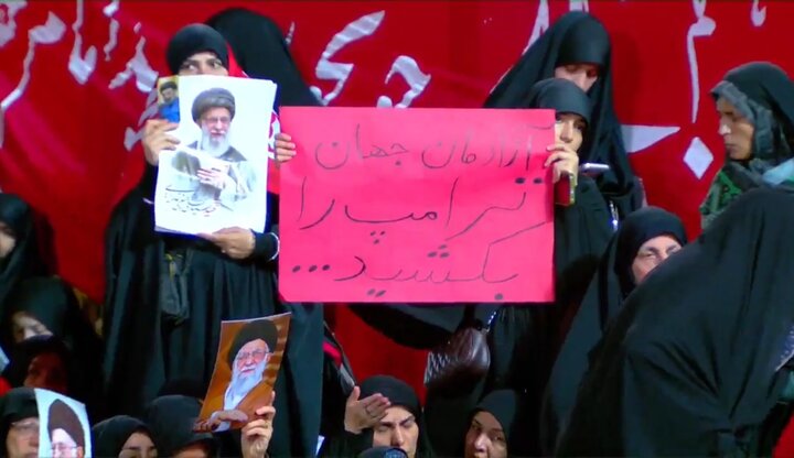 تصاویر/ مراسم بزرگداشت رهبرشهید در حرم مطهر رضوی