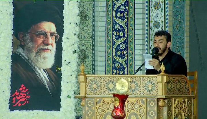 تصاویر/ مراسم بزرگداشت رهبرشهید در حرم مطهر رضوی