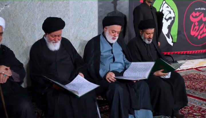 تصاویر/ مراسم بزرگداشت رهبرشهید در حرم مطهر رضوی