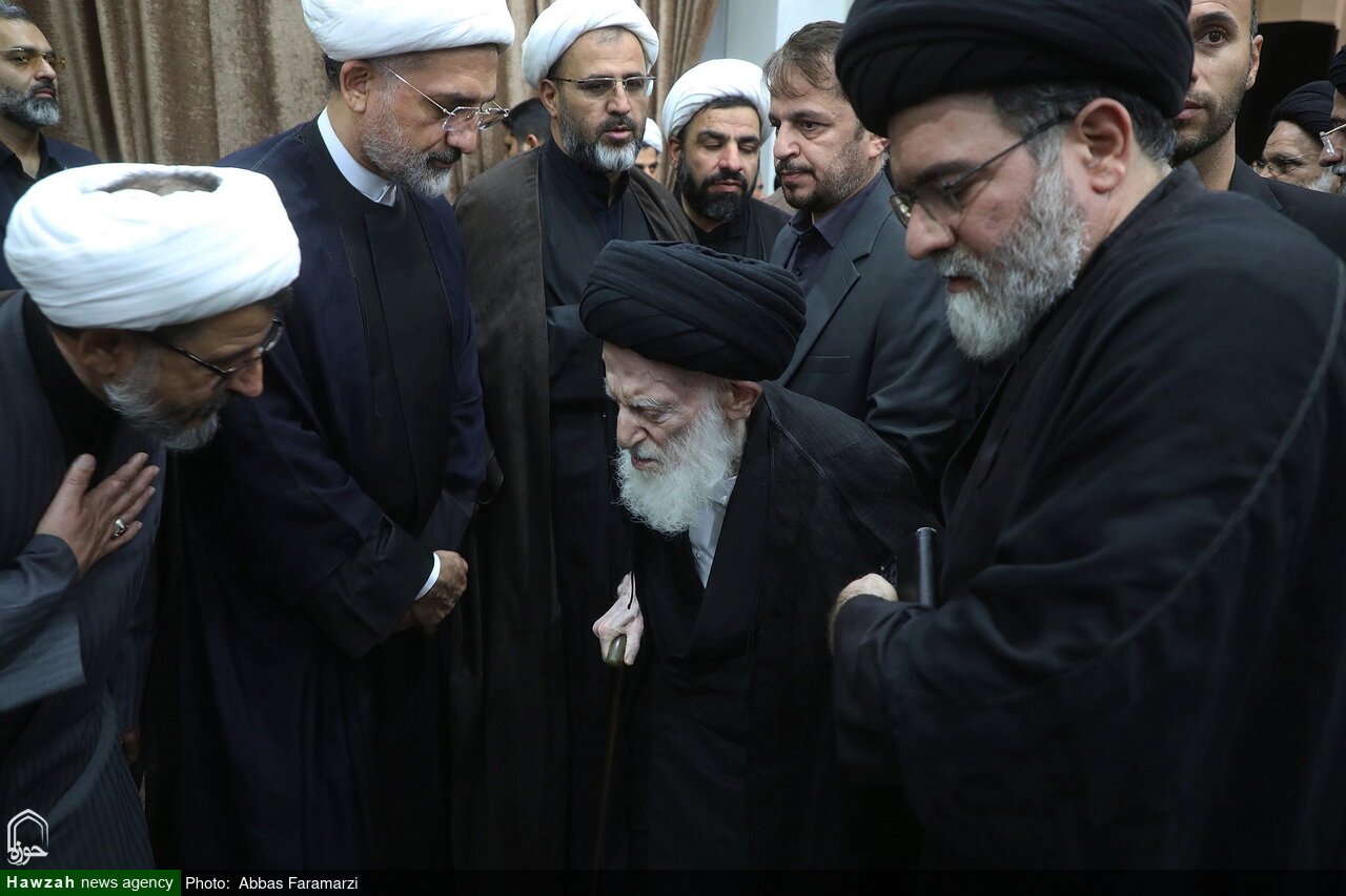 تصاویر/ مراسم بزرگداشت قائد شهید اُمت آیت‌ الله العظمی امام خامنه‌ای(ره) از طرف رهبر معظم انقلاب در حرم حضرت معصومه (س)-۳