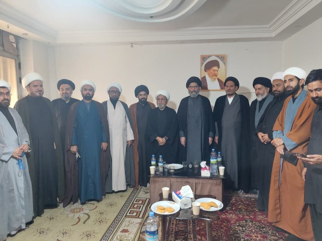 مشہد مقدس میں مجلس نظارت دفتر قائد کے اجلاس میں قائد ملت جعفریہ کی شرکت / مختلف موضوعات پر تبادلۂ خیال