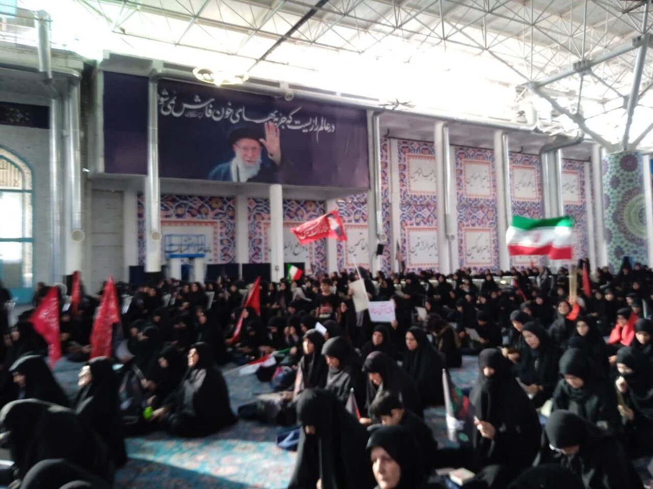 آیین بزرگ سوگواره «آقای شهید امت» در البرز برگزار شد + فیلم