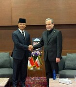 Ministre indonésien des Affaires étrangères et le président de l’Assemblée consultative du peuple se recueillent sur la tombe du Guide martyr