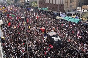 تشییع باشکوه امام شهید، بیانگر جهانی شدن جبهه مقاومت است
