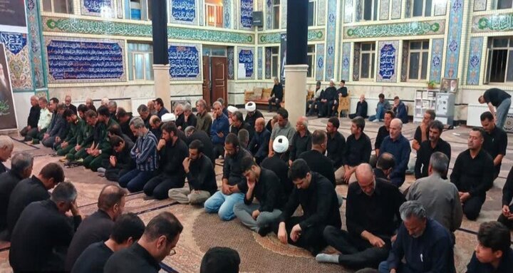 تصاویر/ شام غریبان رهبر شهید انقلاب در بخش سردرود رزن