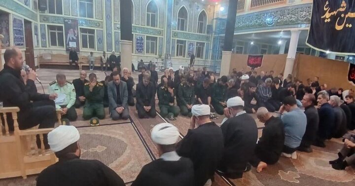 تصاویر/ شام غریبان رهبر شهید انقلاب در بخش سردرود رزن