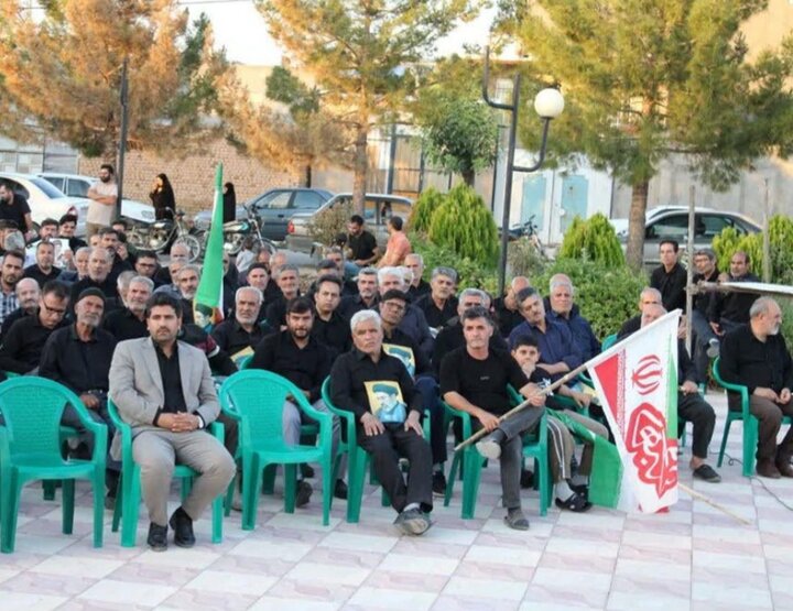 تصاویر/ برگزاری مراسم یادبود رهبر شهید انقلاب در شیرین‌ سو