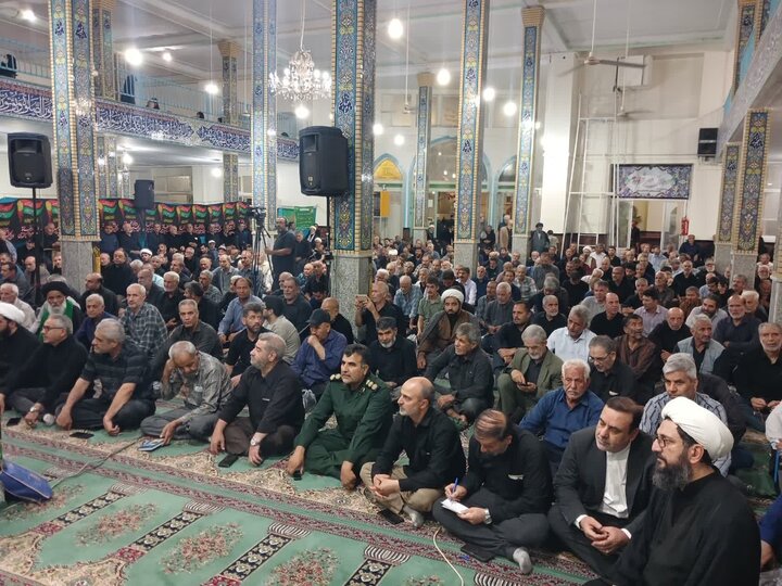 تصاویر/مراسم بزرگداشت آقای شهید ایران در ساوه