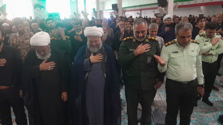 تصاویر/ حضورامام جمعه آران وبیدگل درمراسمات نکوداشت امام شهید