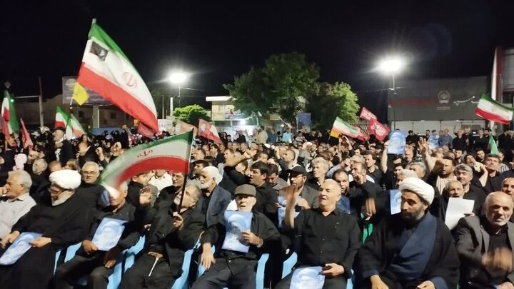 تصاویر/ موج صد و سی و سه از تجمعات مردمی در میاندوآب