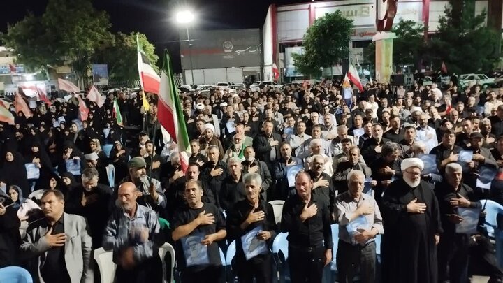 تصاویر/ موج صد و سی و سه از تجمعات مردمی در میاندوآب