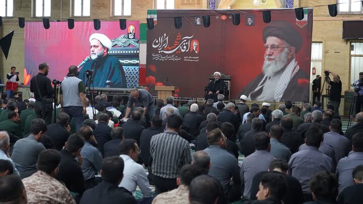 تصاویر/ مراسم بزرگداشت رهبر شهید انقلاب در خوی