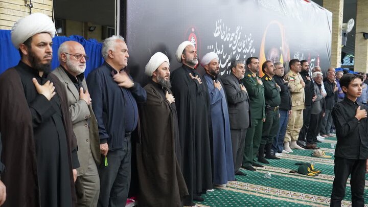 تصاویر/ مراسم بزرگداشت رهبر شهید انقلاب در خوی