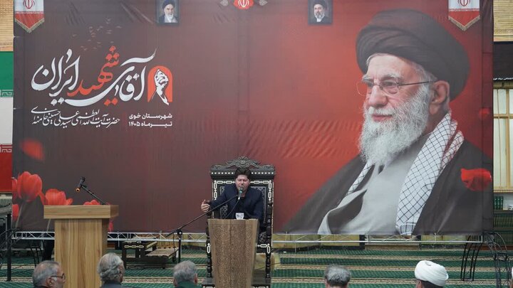 تصاویر/ مراسم بزرگداشت رهبر شهید انقلاب در خوی